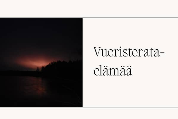 Vuoristorataelämää ja muita kuulumisia