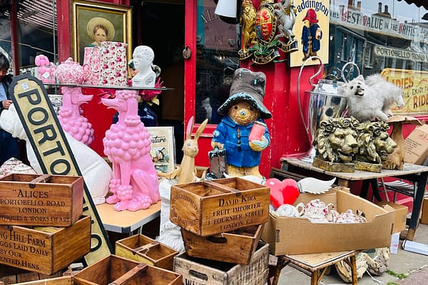 Notting Hill ja Portobello Road Market